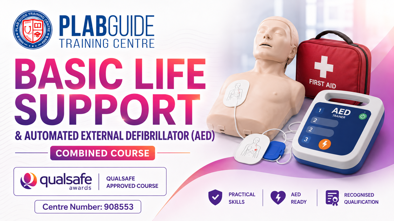 Basic Life Support and AED for Adults, Children and Infants