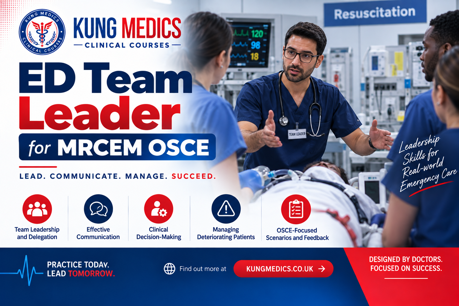 ED Team Leader Course for MRCEM OSCE